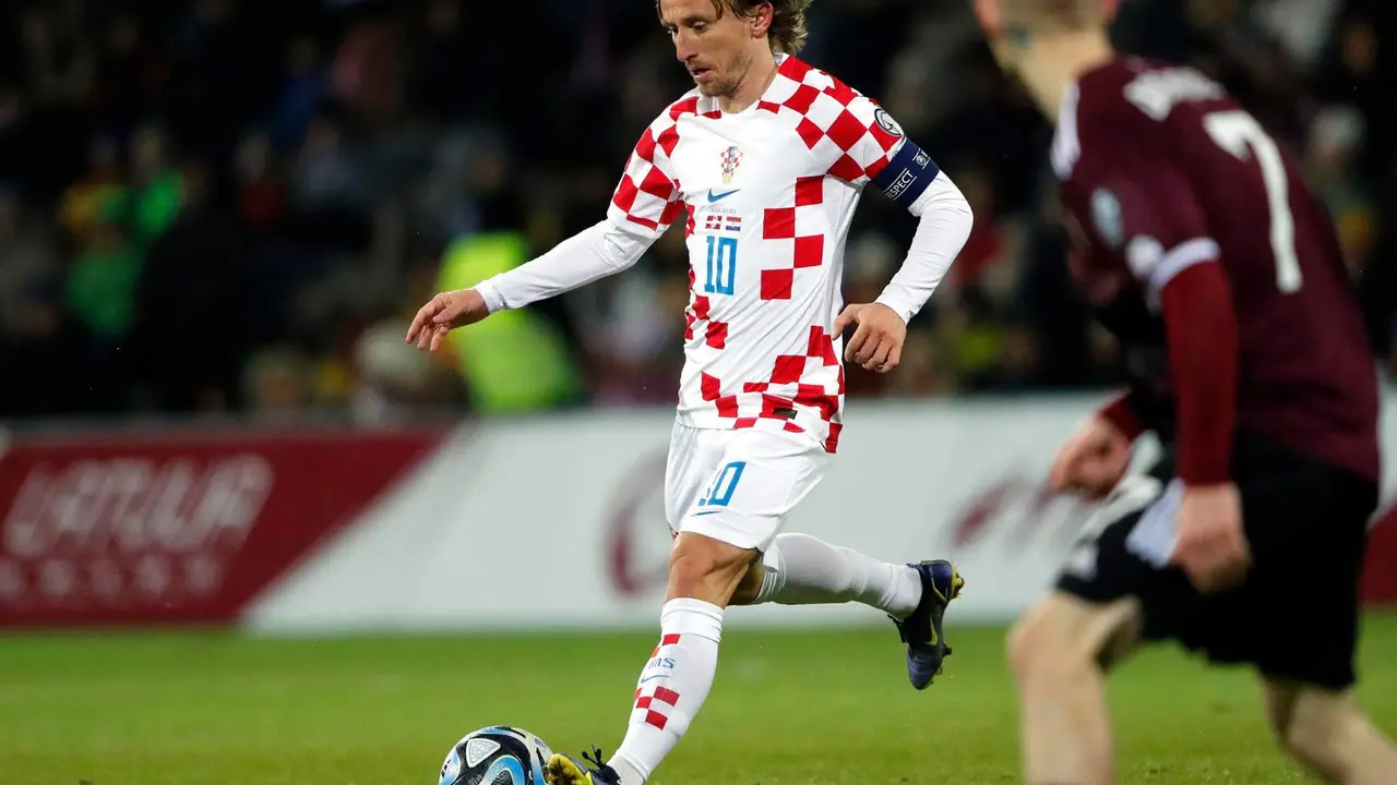 Luka Modric, en una imagen de archivo. EFE/EPA/TOMS KALNINS