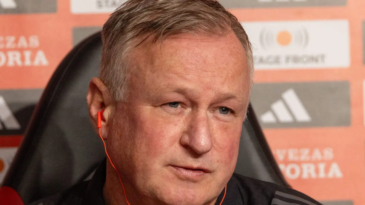 El seleccionador de Irlanda del Norte, Michael O'Neill. EFE/ Cati Cladera
