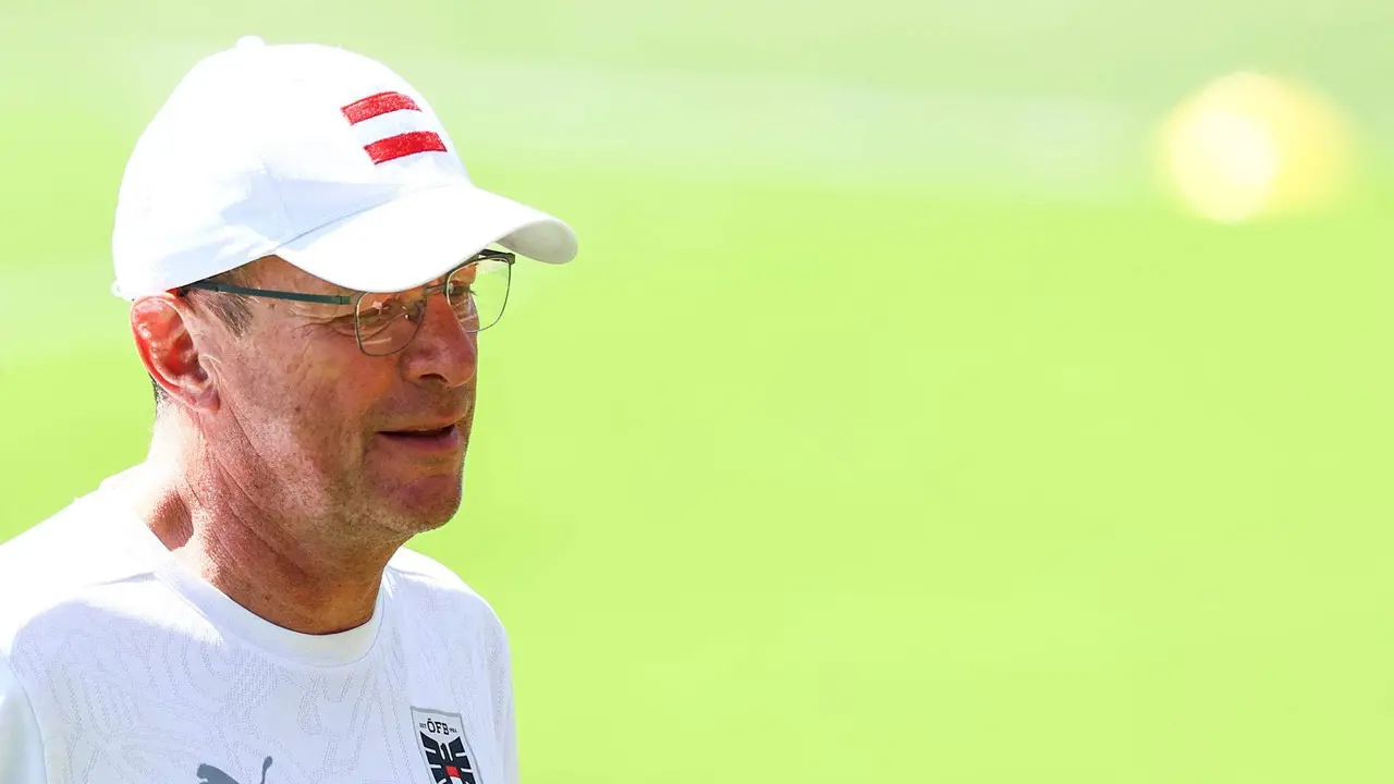 Ralf Rangnick, seleccionador de Austria. EFE/EPA/Filip Singer