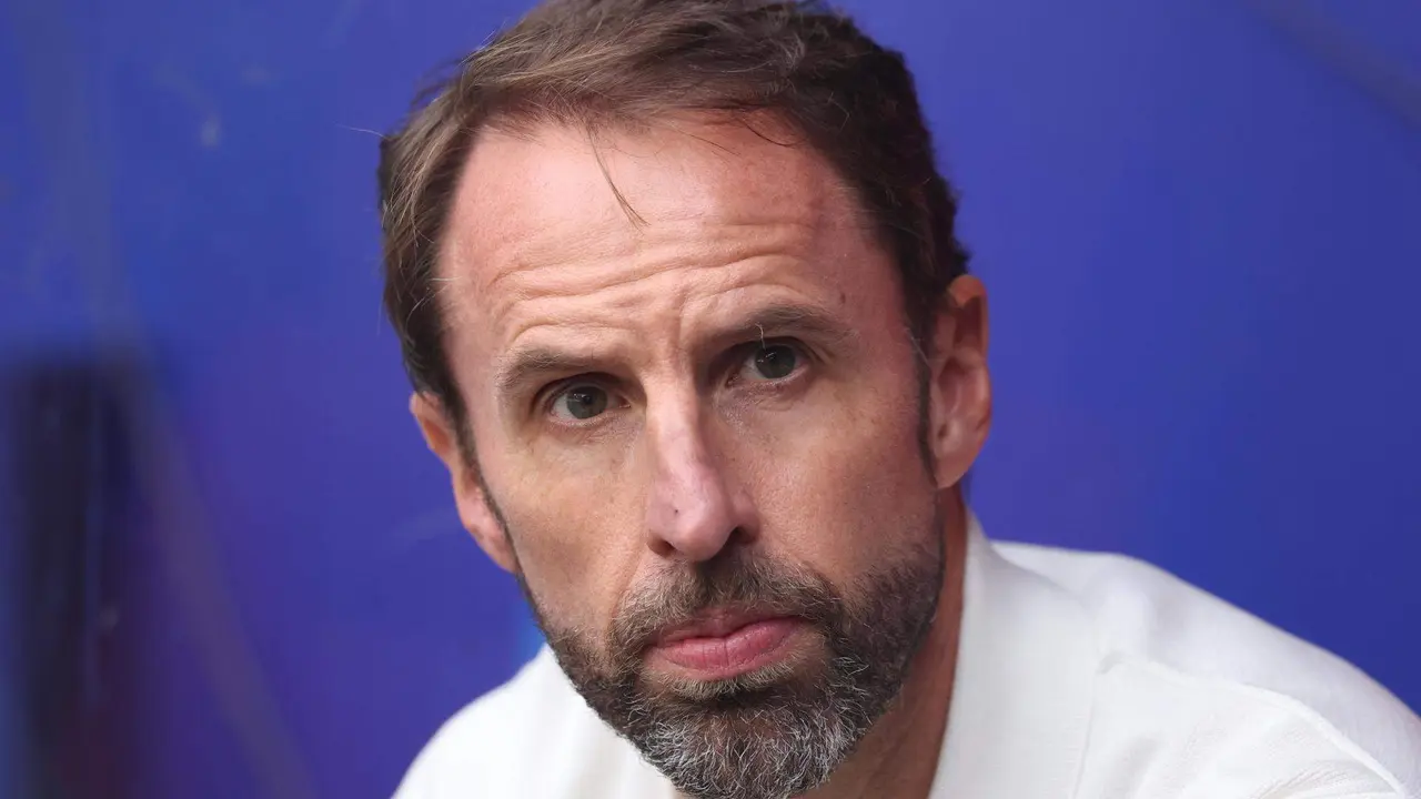 El seleccionador de Inglaterra, Gareth Southgate, durante un partido de la Eurocopa 2024. EFE/EPA/FRIEDEMANN VOGEL