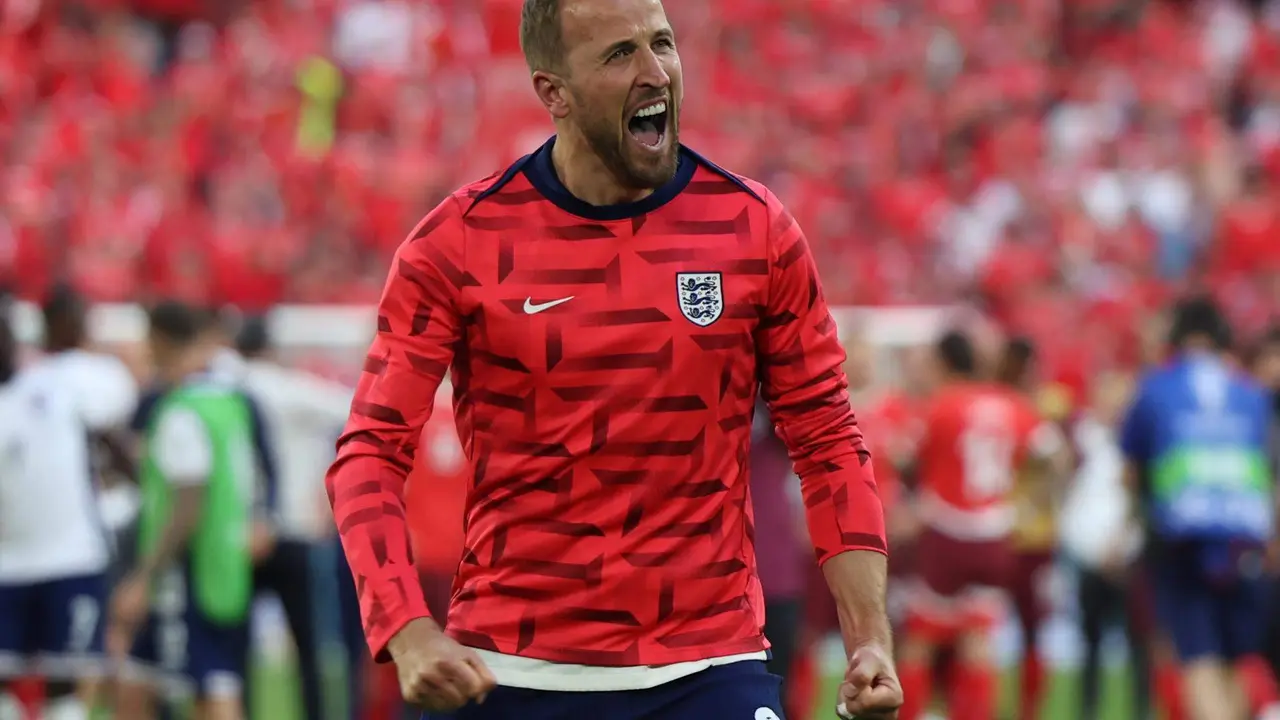 Harry Kane, delantero de la selecci&oacute;n inglesa.EFE/EPA/GEORGI LICOVSKI